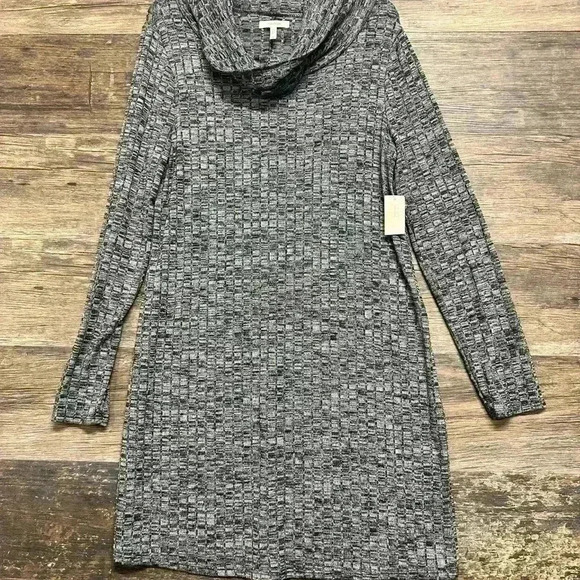 Maurices Gray Textured Knit Dress - Picture 2 of 5